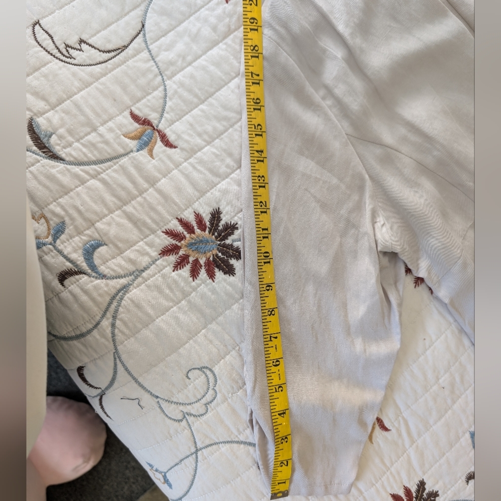 Torrid linen blend relaxed fit blazer NWOT - Picture 9 of 9
